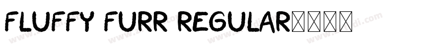 Fluffy Furr Regular字体转换 Fluffy Furr Regular字体转换